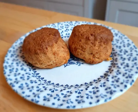 Homemade cheese scones
