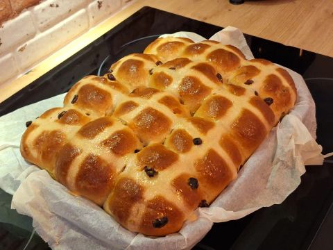 Hot Cross Bun Recipe
